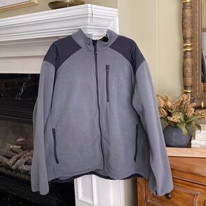 Eddie Bauer Men’s WindPro Fleece Jacket Coat XXL